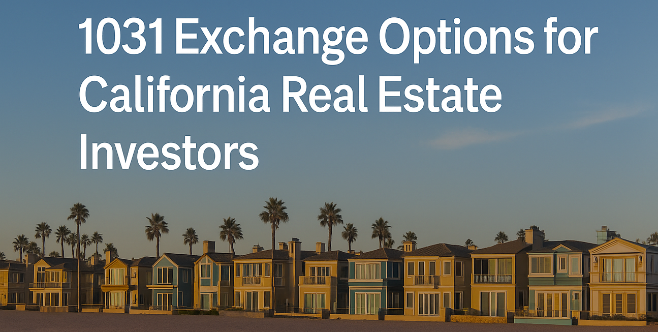 1031 Exchange California Hero Image