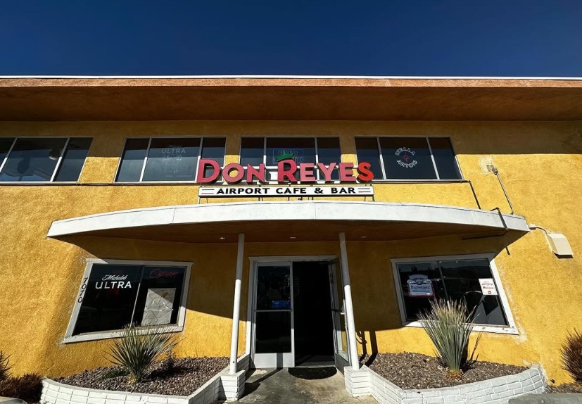 Don Reyes Airport Cafe in Hesperia, California — local family-owned Mexican-American restaurant near the airport runway