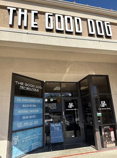 The Good Dog Store in Rancho Cucamonga California — locally owned pet boutique and grooming shop
