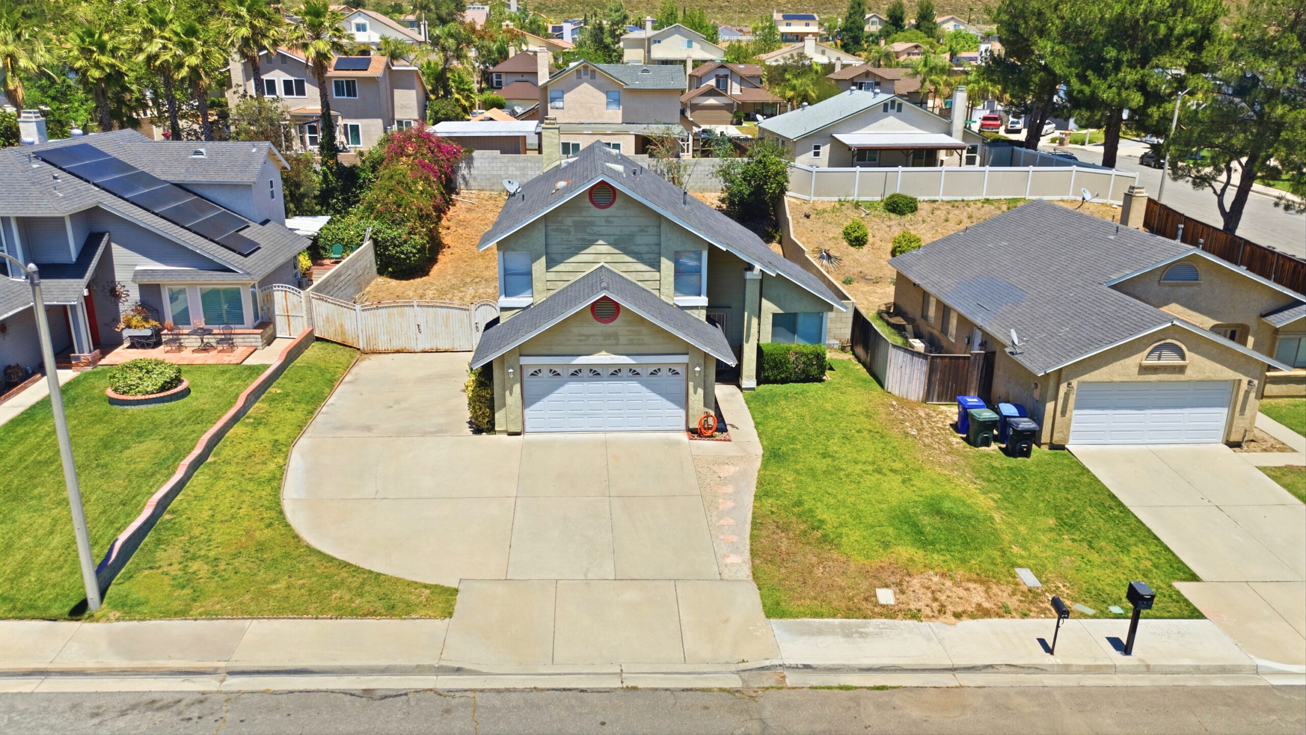 2634 Akron, San Bernardino CA 92407 — well-maintained two-story home with 3 bedrooms, 3 baths, attached garage, RV parking, and private backyard